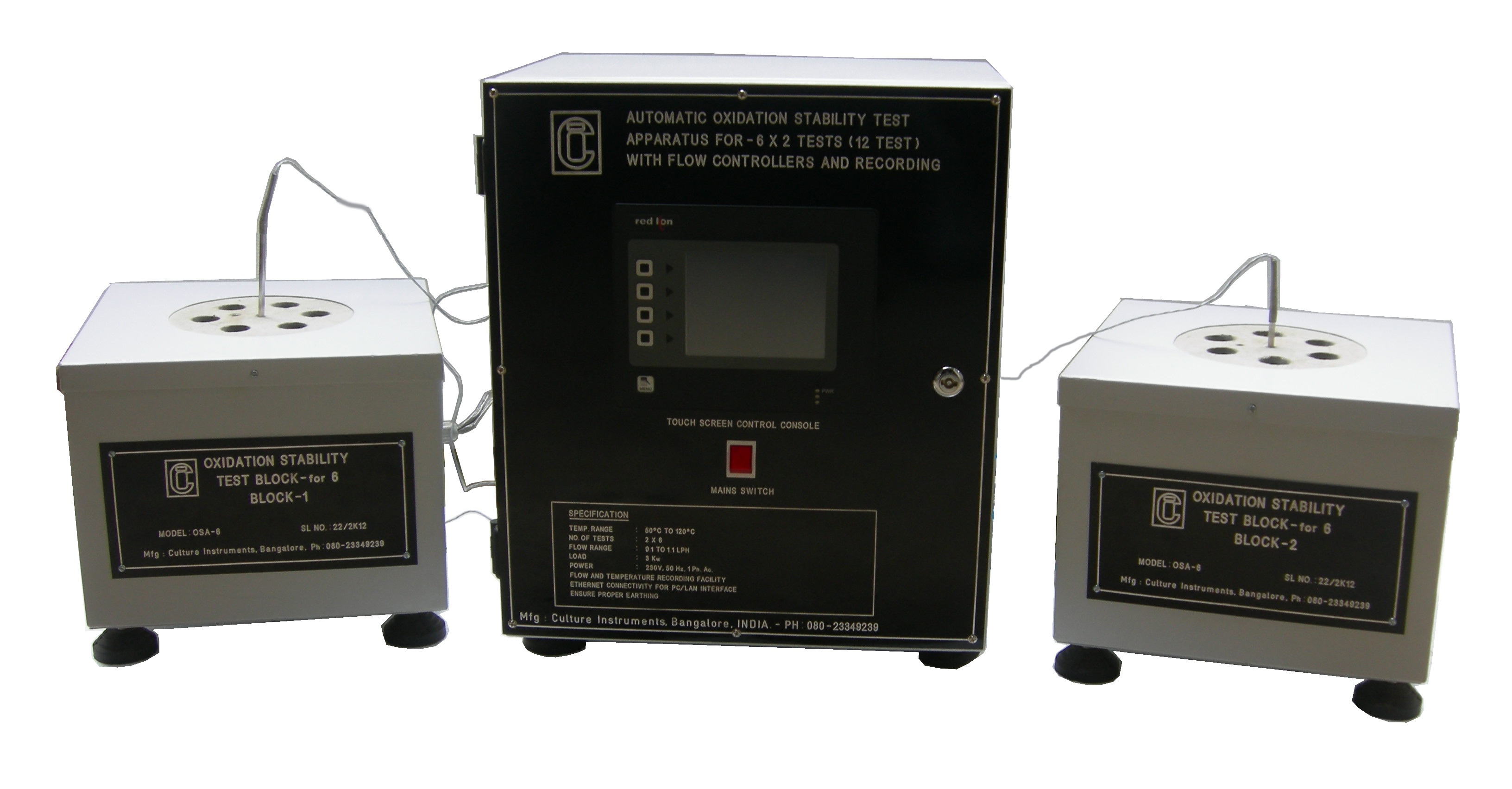 OXIDATION STABILITY TEST APPARATUS