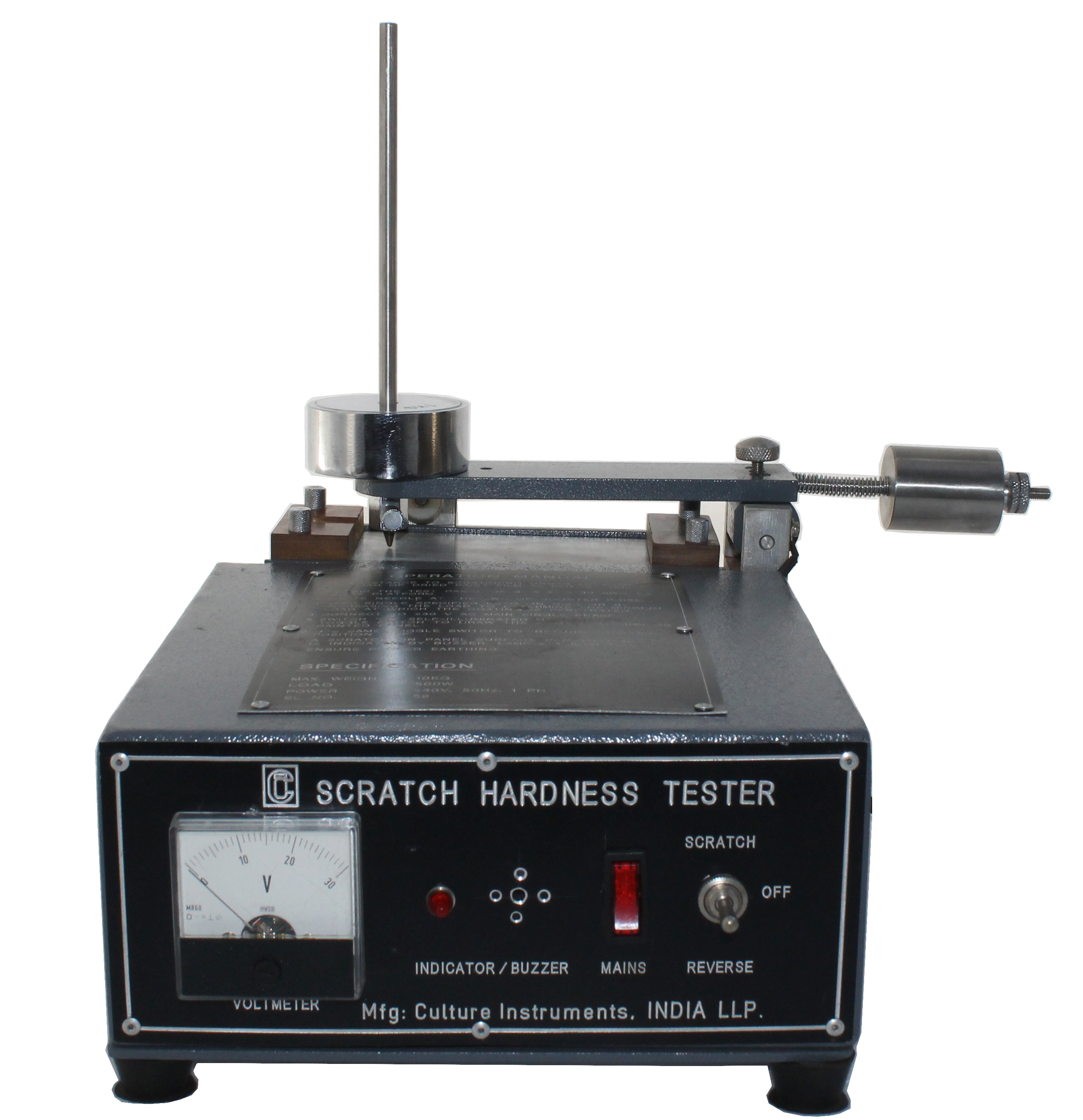 'CI' SCRATCH HARDNESS TESTER