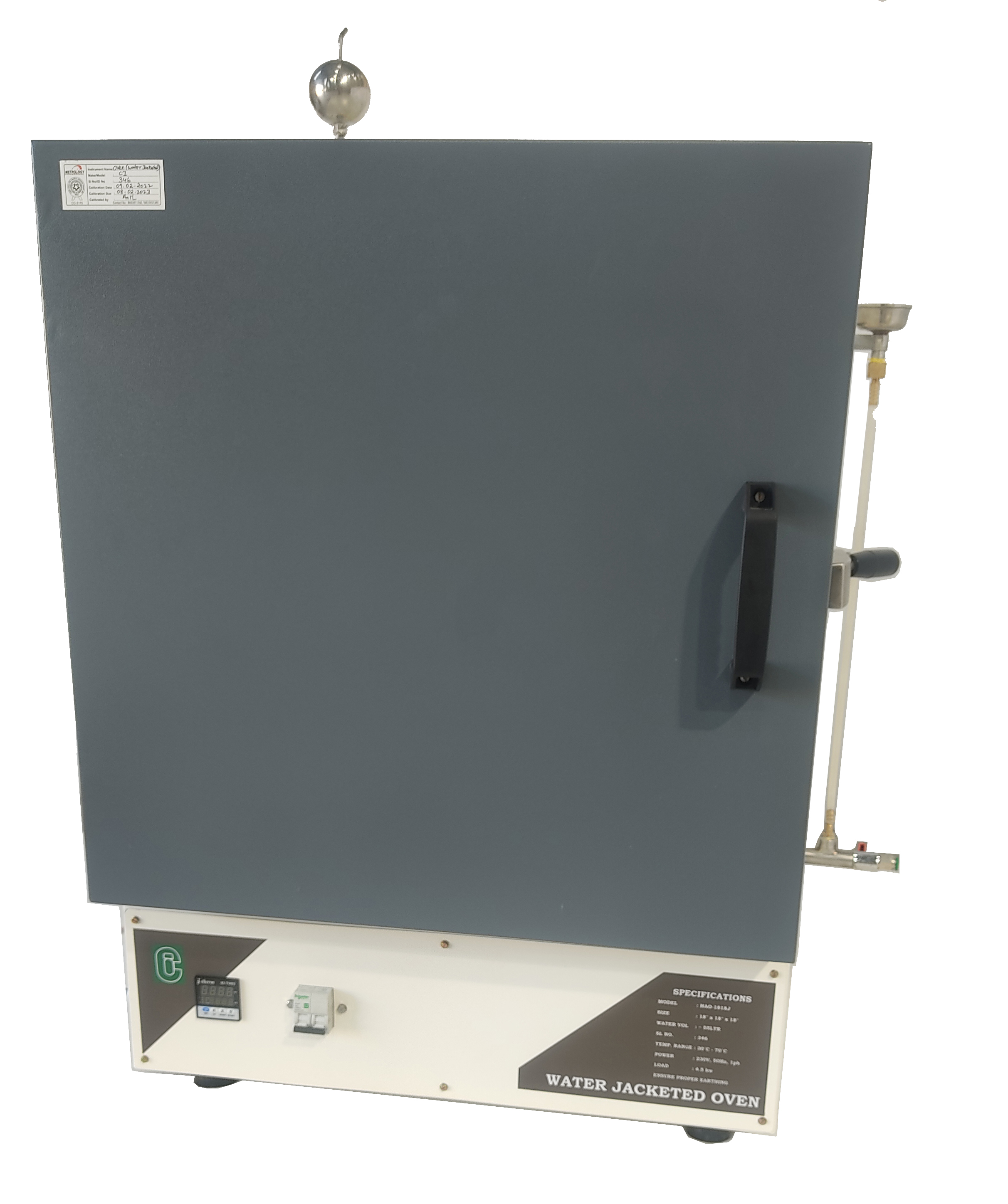 CI HOT AIR OVEN-DIGITAL WATER JACKETED MODEL